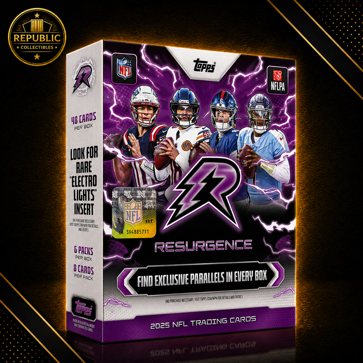 Topps 2025 Resurgence Football Mega Box