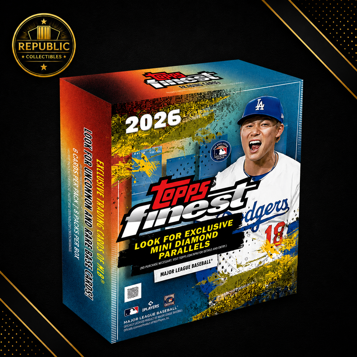 Topps 2026 Finest Baseball Mega Box Sealed Case (20 Boxes)