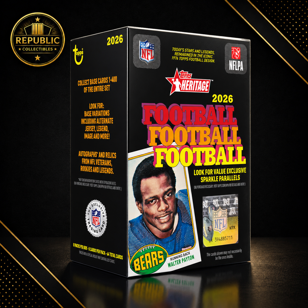 Topps Heritage Football 2026 Value Box