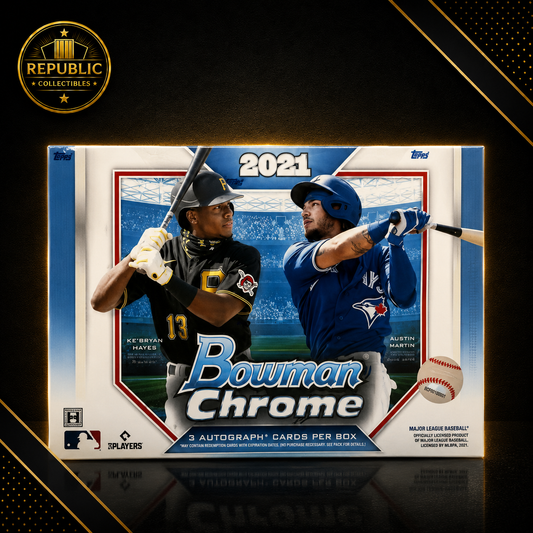 Bowman 2021 Chrome Baseball Choice HTA Hobby Box