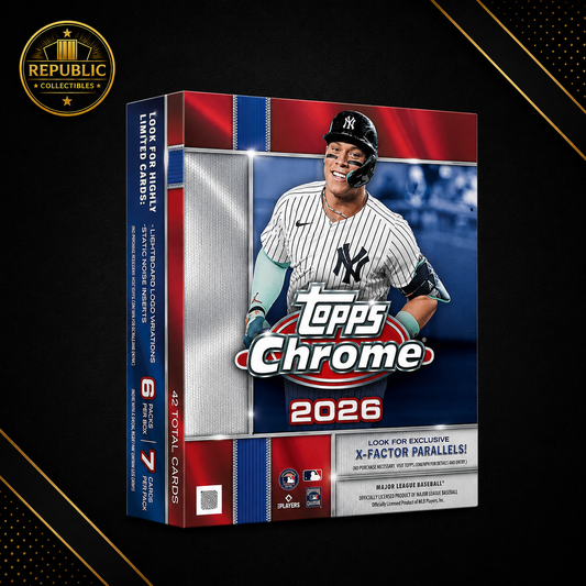Topps 2026 Chrome Baseball Mega Box