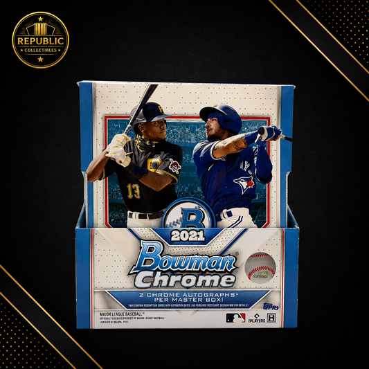 Bowman 2021 Chrome Baseball Hobby Box