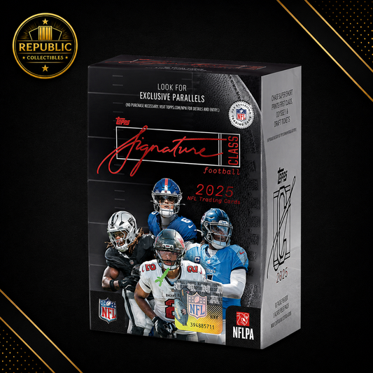 Topps 2025 Signature Class Football Value Box