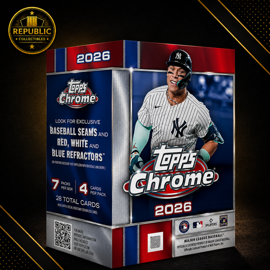 Topps 2026 Chrome Baseball Value Box Sealed Case (40 Boxes)