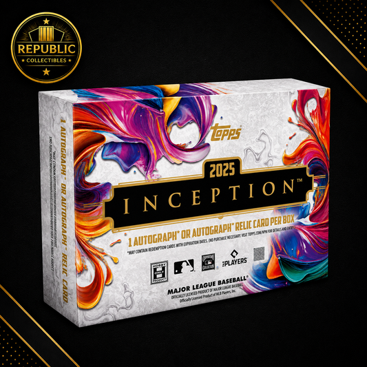 Topps 2025 Inception Baseball Hobby Box